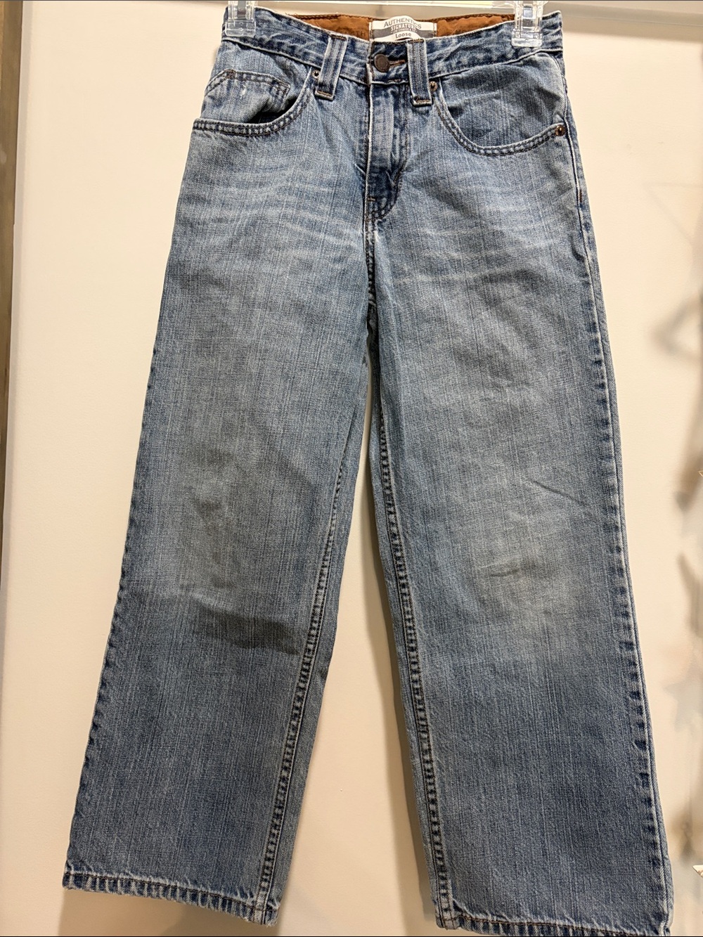 Signature by Levi Strauss Kids Light Blue Straight-Leg Jeans